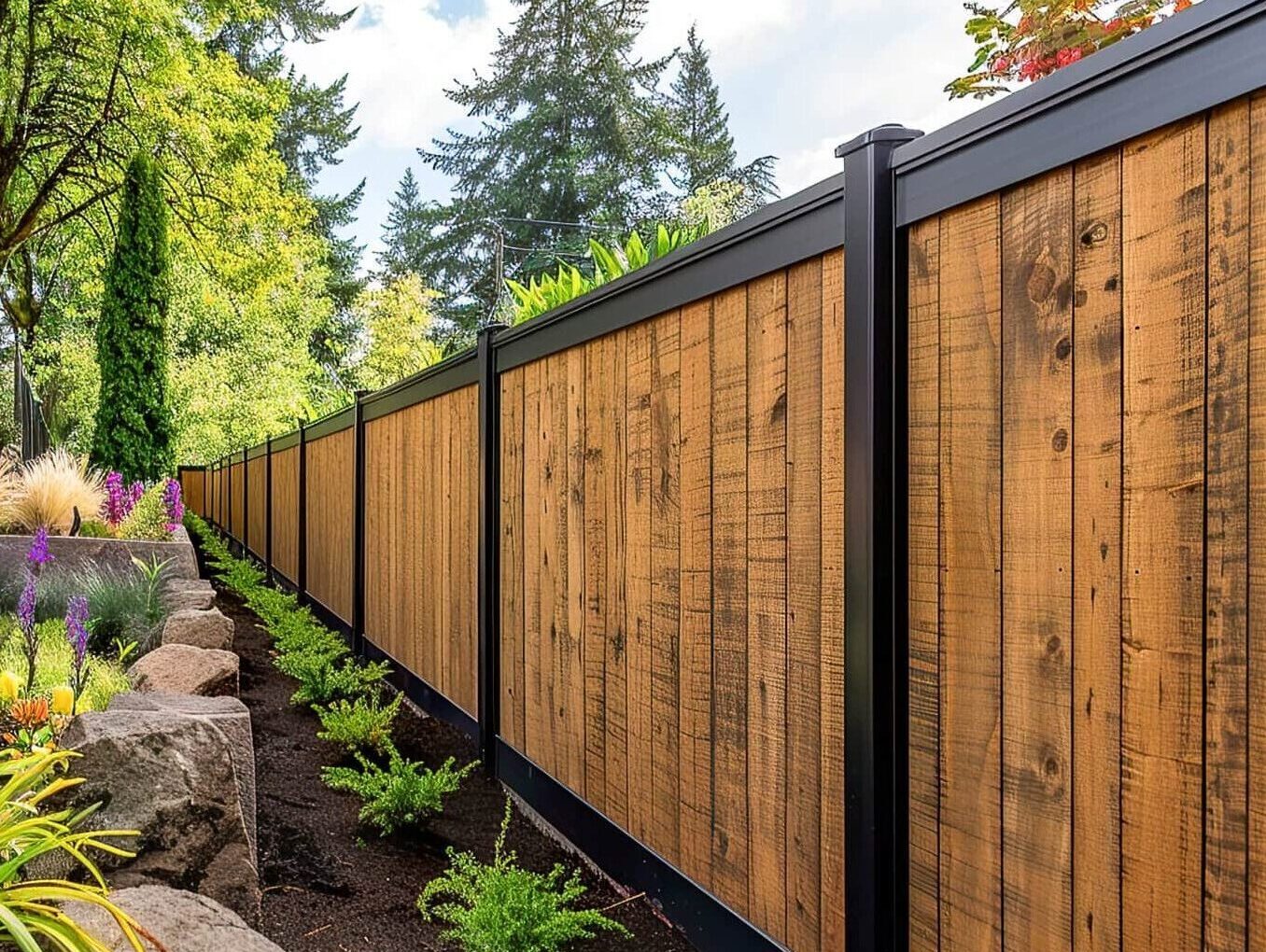 wood-privacy-fence-ideas-9